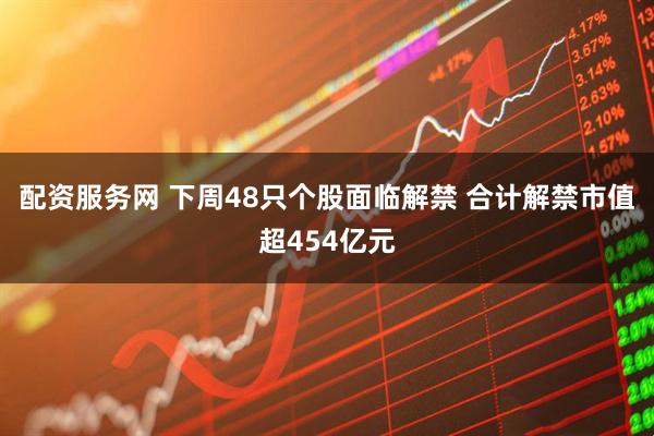 配资服务网 下周48只个股面临解禁 合计解禁市值超454亿元