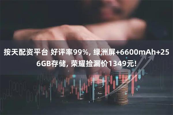 按天配资平台 好评率99%, 绿洲屏+6600mAh+256GB存储, 荣耀捡漏价1349元!